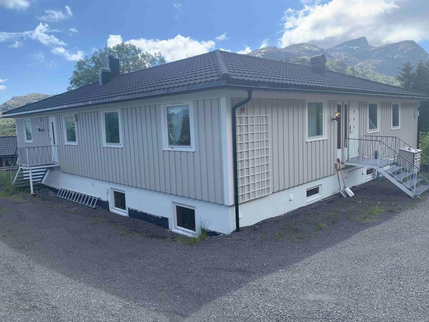 Big House In Amazing Napp, Lofoten Exteriör bild
